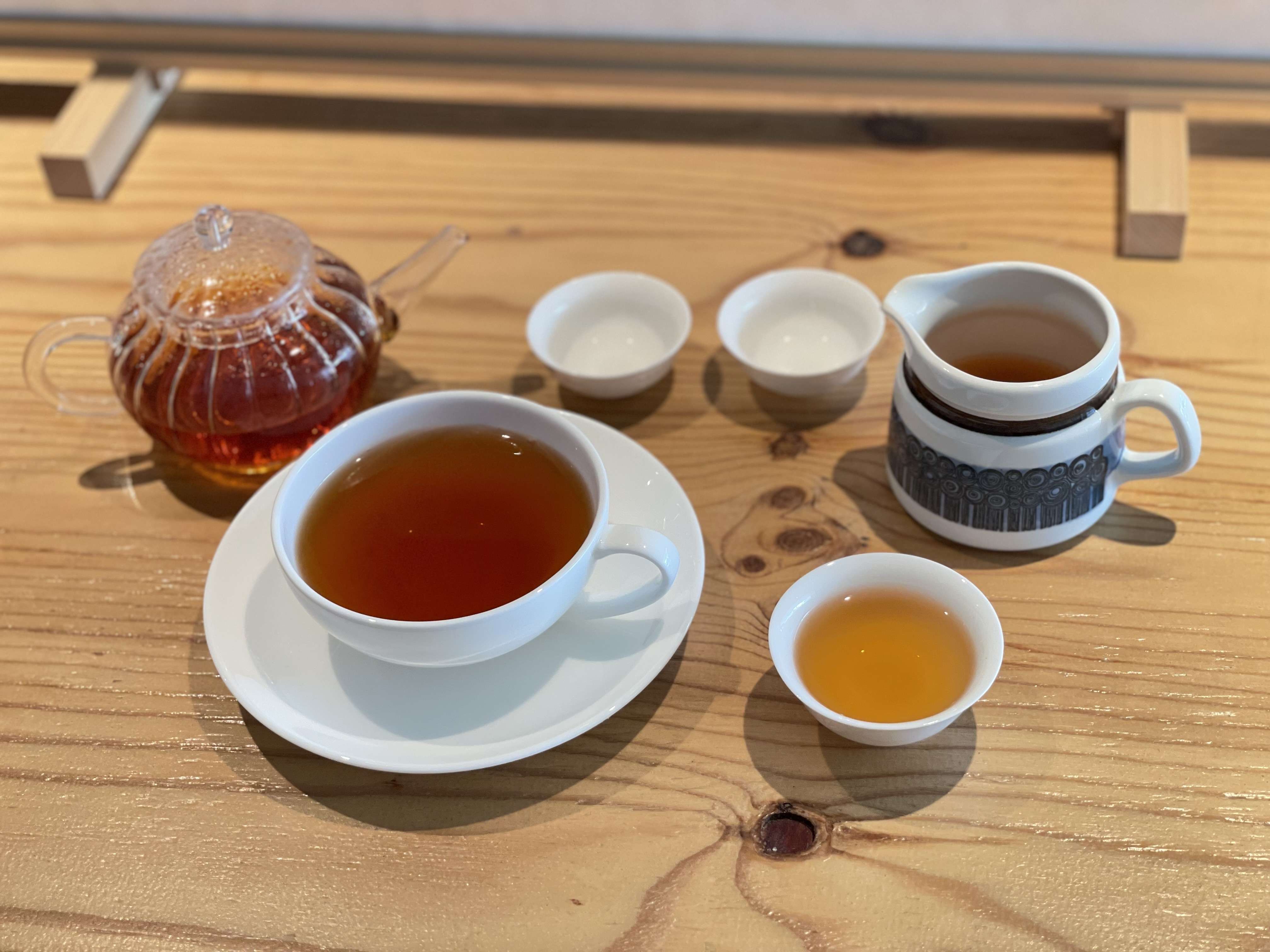 こだわりのお茶を楽しめるお店