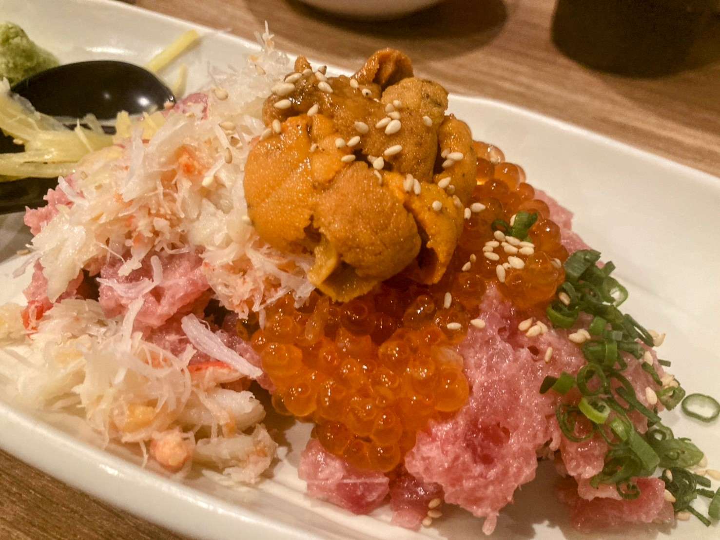 魚真名物「のっけ寿司」！