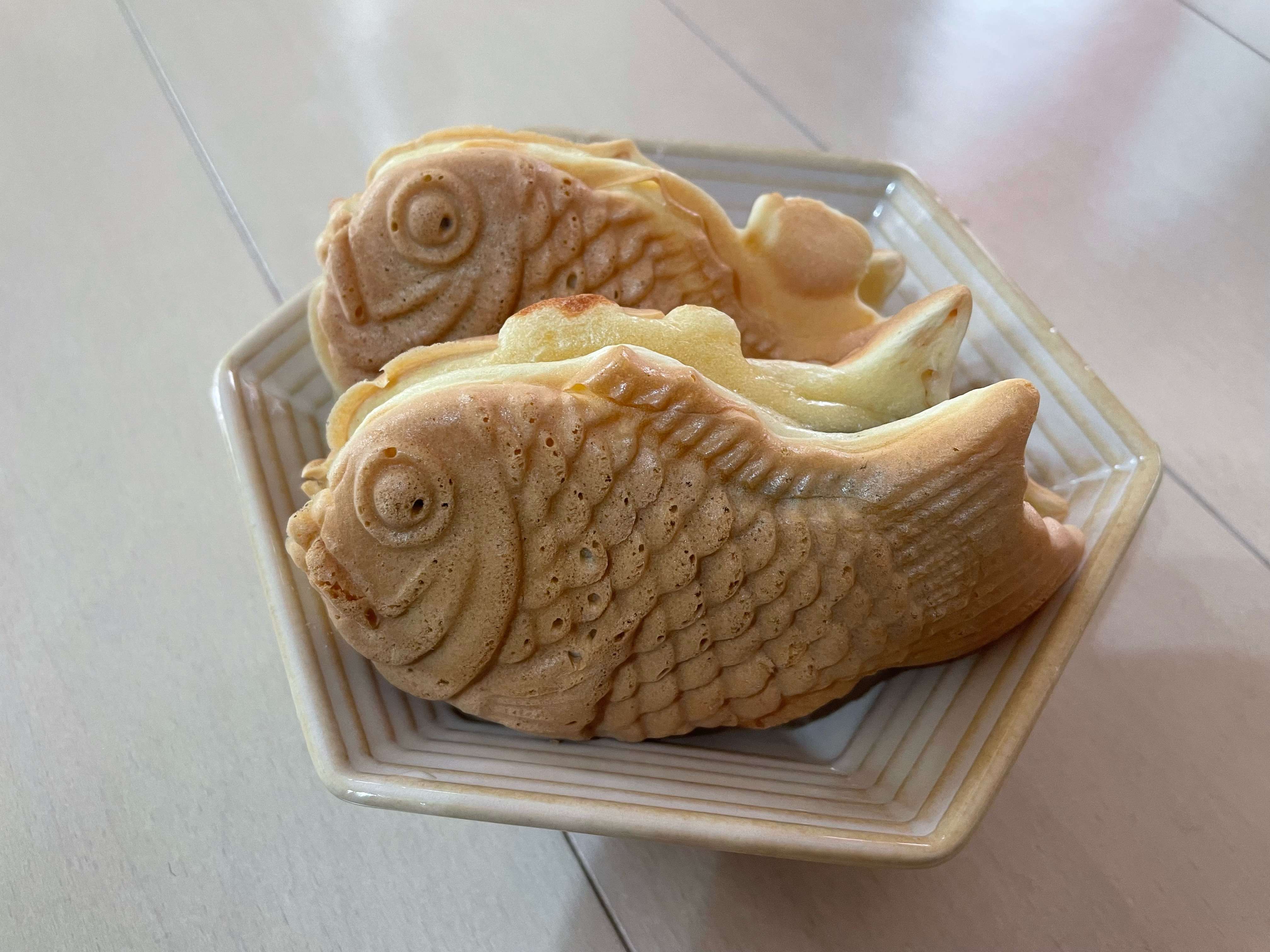 あふれるばかりの餡　たい焼き屋さん