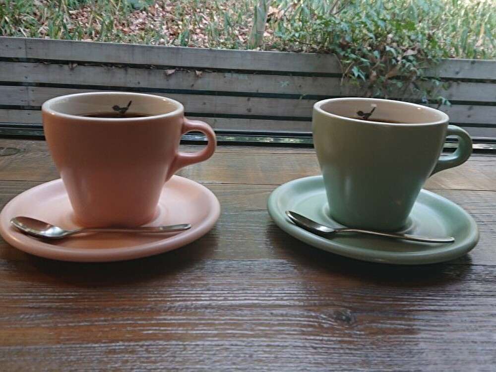 別世界にいるような気分になるカフェ