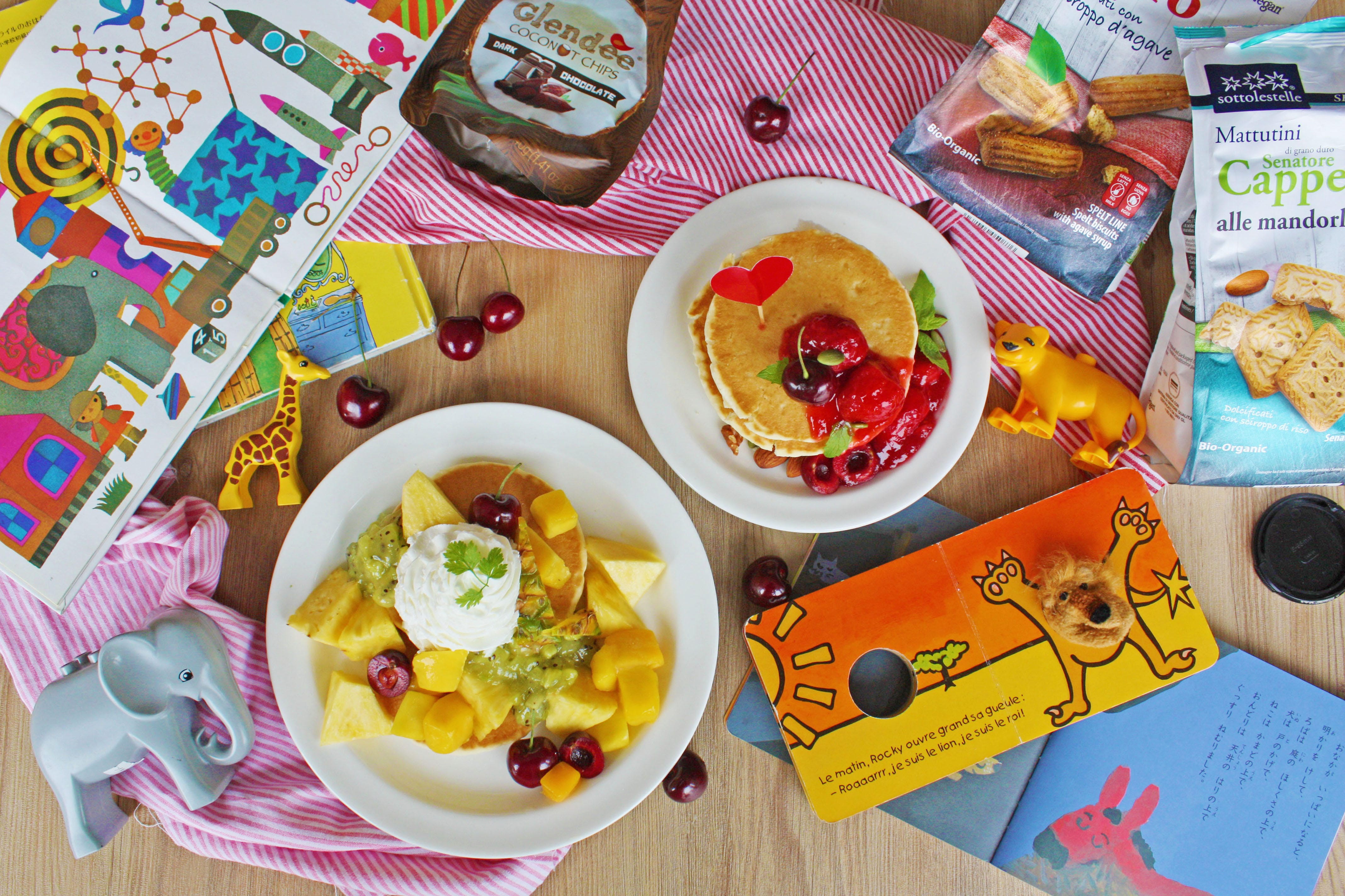 子供料理教室！パンケーキづくりを英語で学ぼう