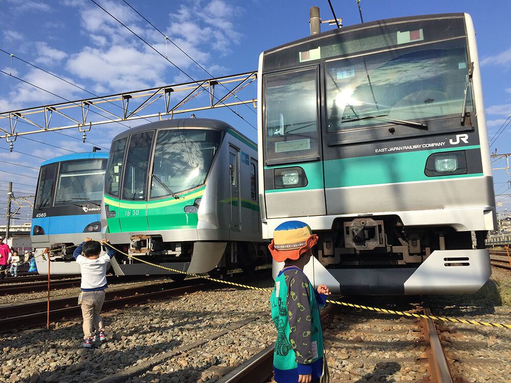 電車大好きなひと集まれー！