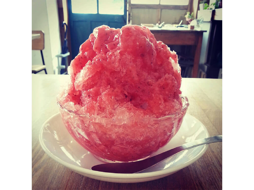 一年中かき氷が食べられる人気カフェ